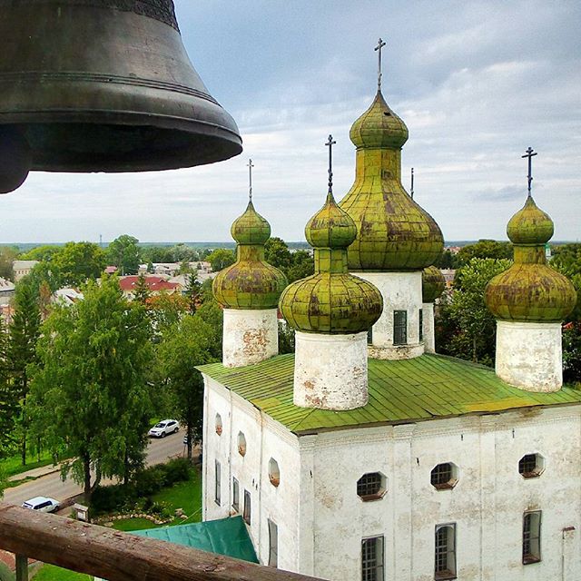 На Спасской колокольне в Каргополе #NaSeverExp