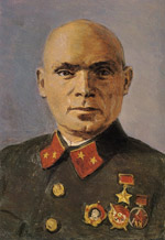 Д.Д. Лелюшенко. Ю.Червинский. 1977 г.