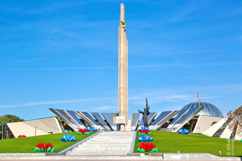 Республика Беларусь. Минск. Обелиск «Минск — город герой». Фото: Фотобанк Лори. Strana.Ru
