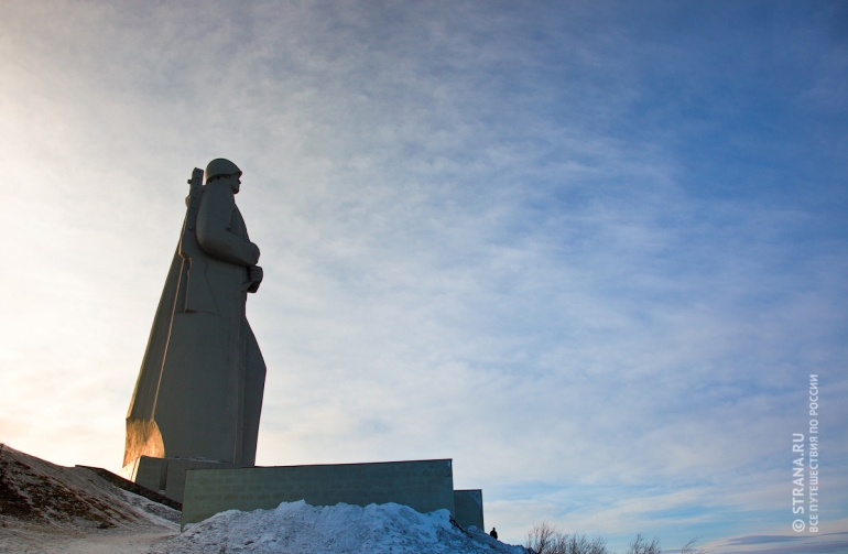 Мурманск. Мемориал «Защитникам советского Заполярья» (»Алеша»). Фото: Павел Пелевин / Strana.ru. Strana.Ru