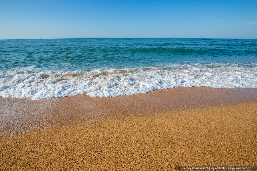 Дикое море Крыма