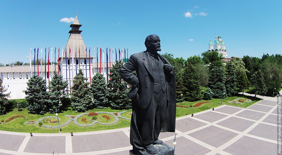 Астрахань вид сверху