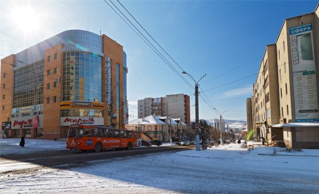 Март в Чите