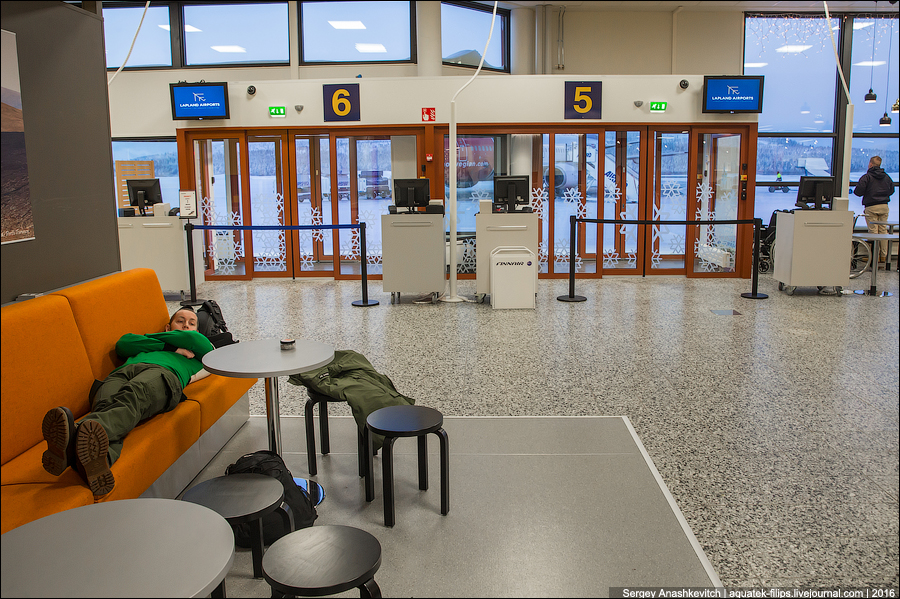 Аэропорт Ивало / Ivalo airport