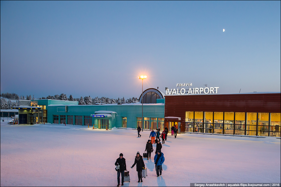 Аэропорт Ивало / Ivalo airport
