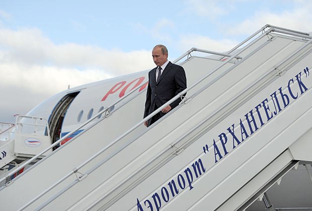 Президент всегда летает самолетами Специального летного отряда «Россия»