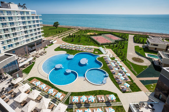 Вид из номеров Radisson Blu Paradise Resort and Spa, Sochi