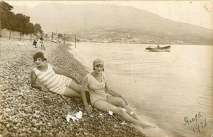 Ялта, 1926 год купальщицы