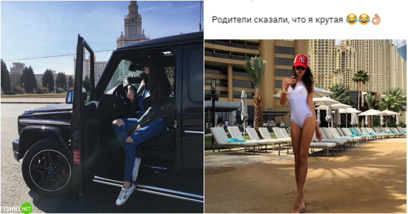 Кристина Озимкова - дочь инвестора и строителя Романа Озимкова богатые люди, дети, золотая молодежь, олигархи, россия