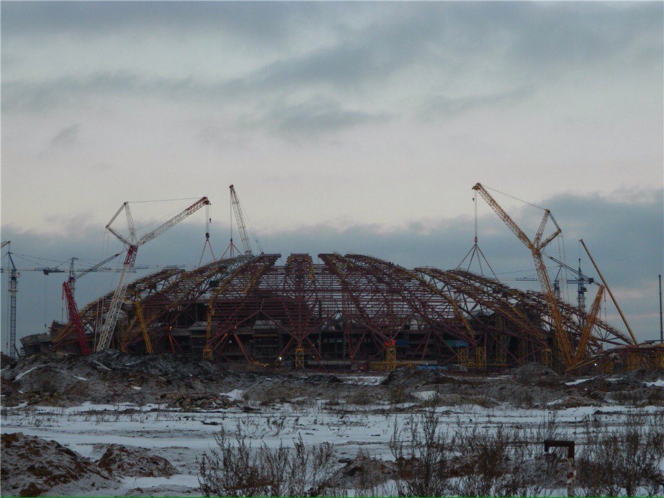 Успеть за 18 месяцев. Как сейчас выглядят стадионы чемпионата мира — 2018