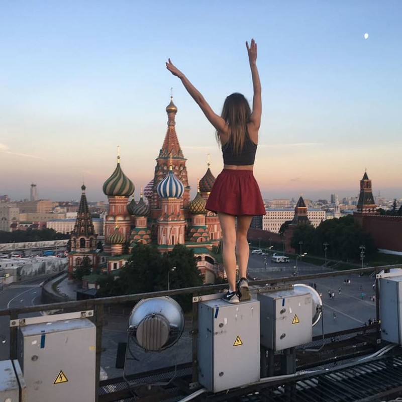 Самые невероятные селфи российских смельчаков