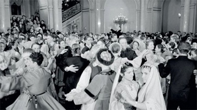 Как встречали Новый год в СССР в 1950-х годах