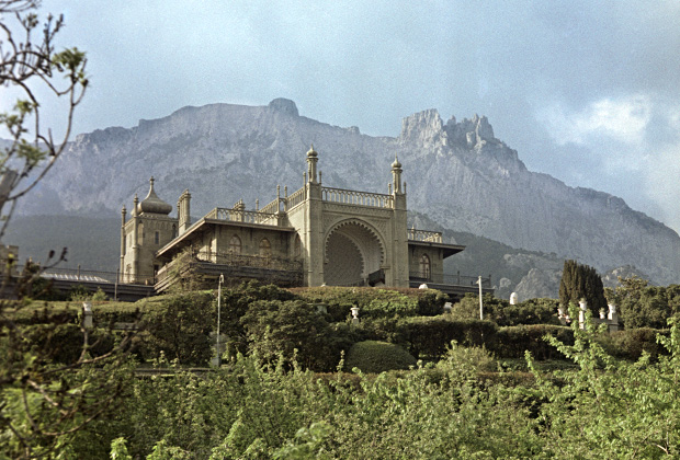 Воронцовский дворец в 1972 году