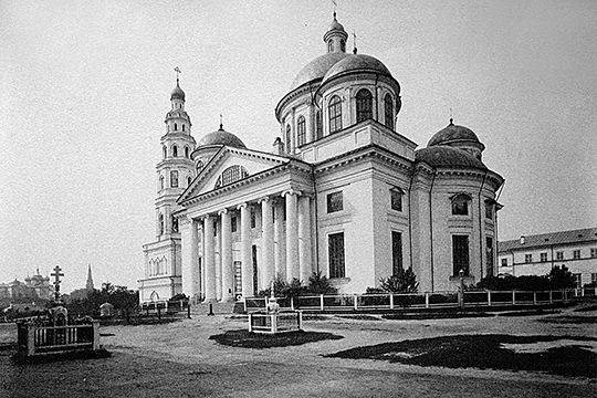 Утраченный собор Казанского Богородицкого монастыря XIX век
