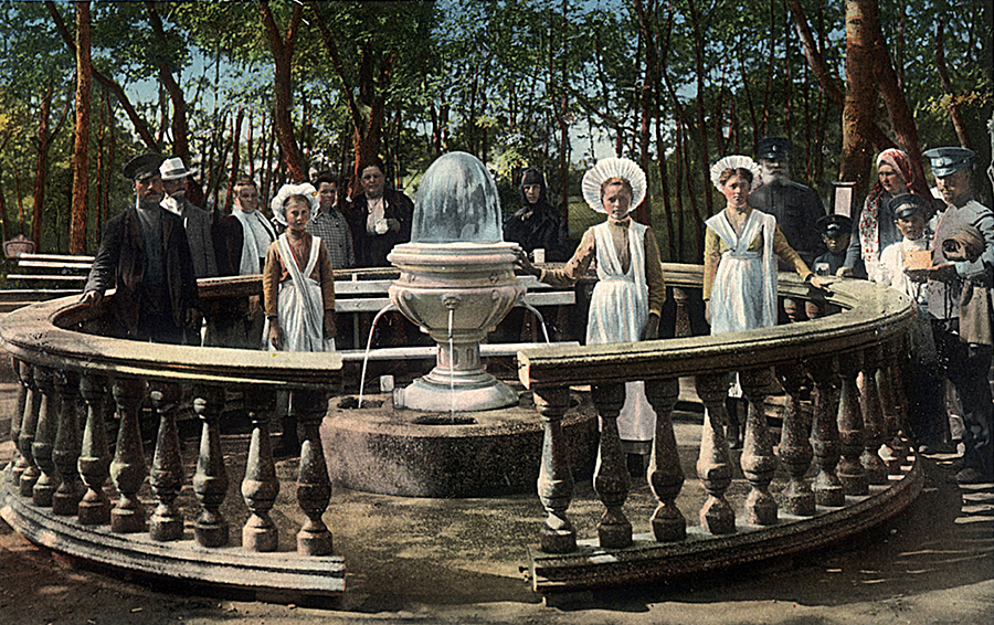 Фото Getty Images Минеральный источник #17, Ессентуки, 1900 г.