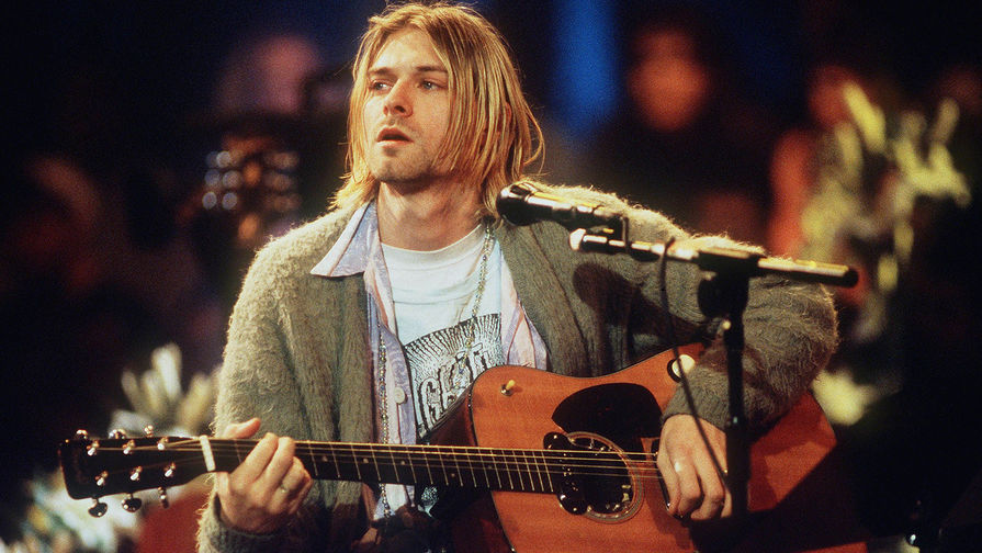 Лидер Группы Nirvana Курт Кобейн