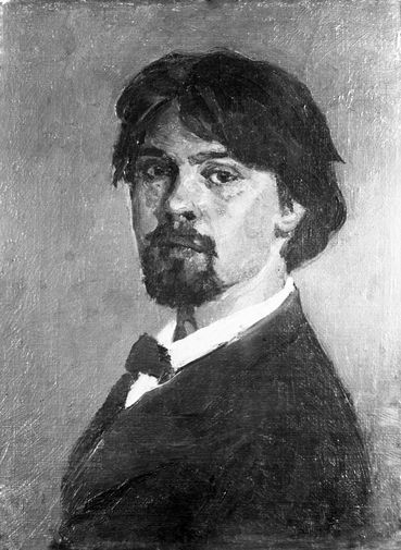 Василий Иванович Суриков (1848–1916). Автопортрет, 1879 год
