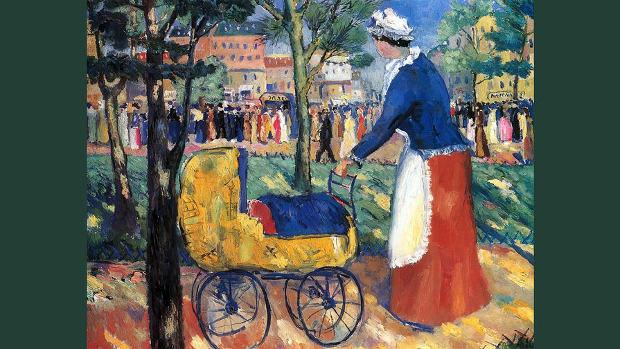 Казимир Малевич. Бульвар. 1930