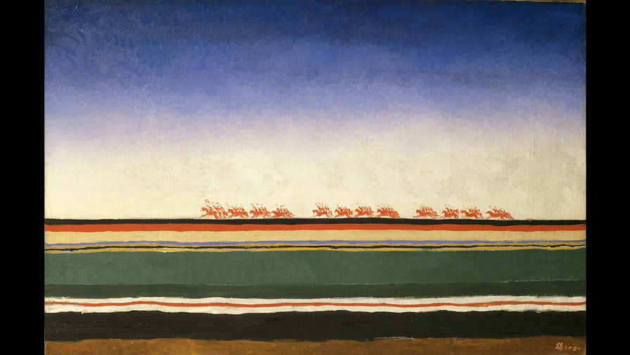 Казимир Малевич. Скачет красная конница. 1932