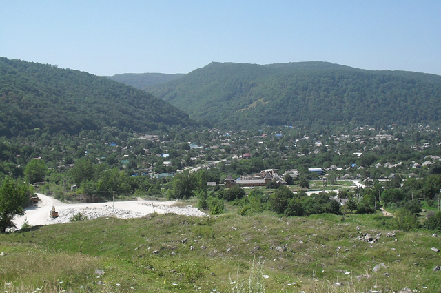 Долина Курджипса, Каменномостский.