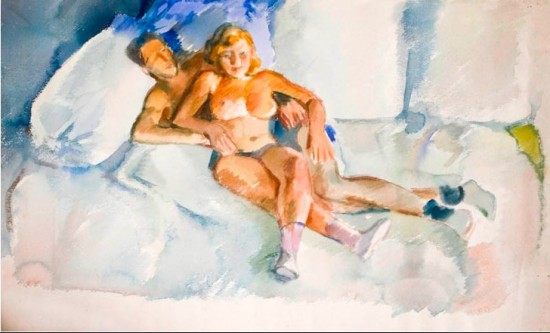 Тырса Николай . Любовники. Нач.1930-х