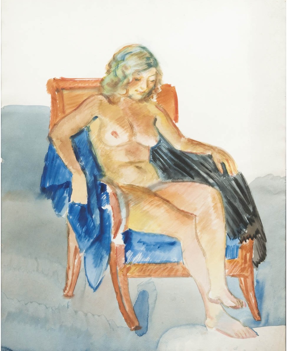 Николай Тырса. Сима в кресле. 1934 -2