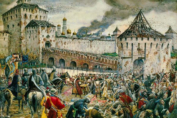 «Изгнание поляков из Кремля», Эрнеста Лисснера