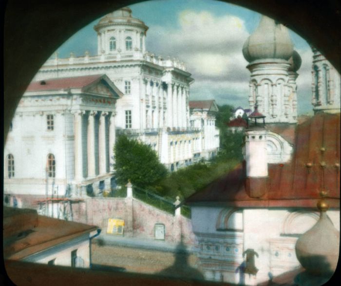 Редчайшие снимки цветной Москвы 1931 года в цвете (77 фото)