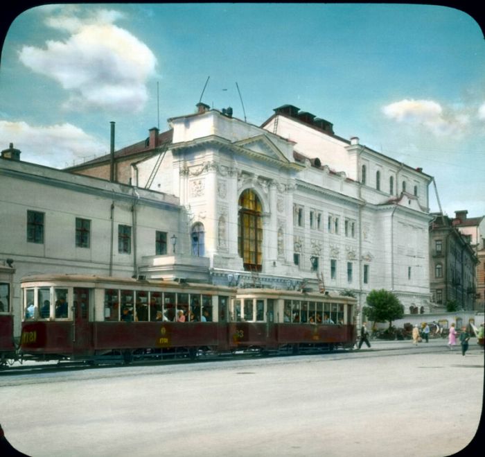 Редчайшие снимки цветной Москвы 1931 года в цвете (77 фото)