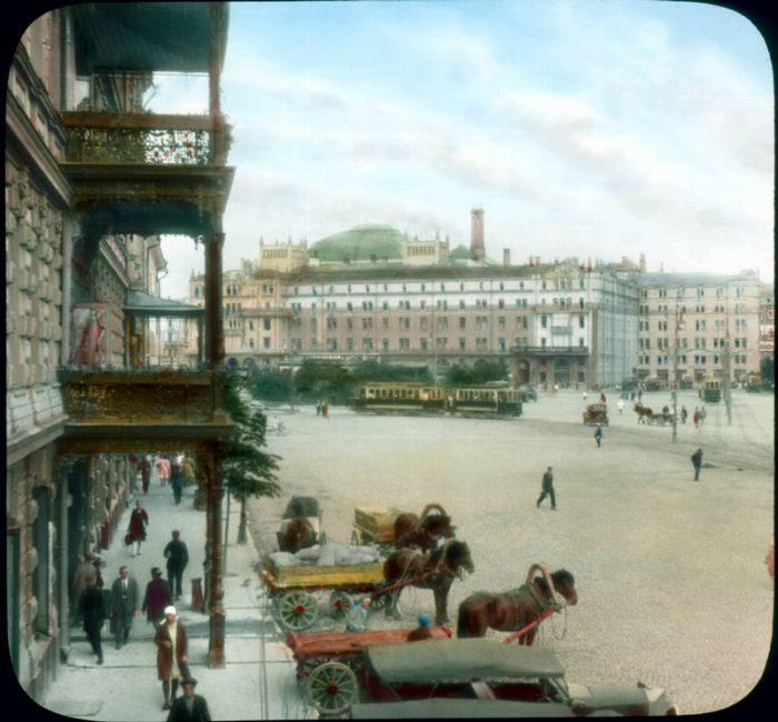 Редчайшие снимки цветной Москвы 1931 года в цвете (77 фото)