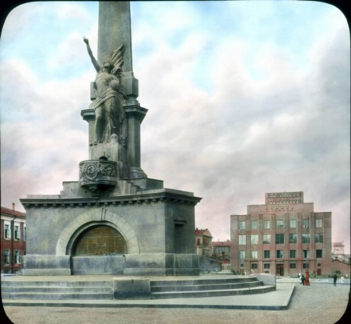 Редчайшие снимки цветной Москвы 1931 года в цвете (77 фото)