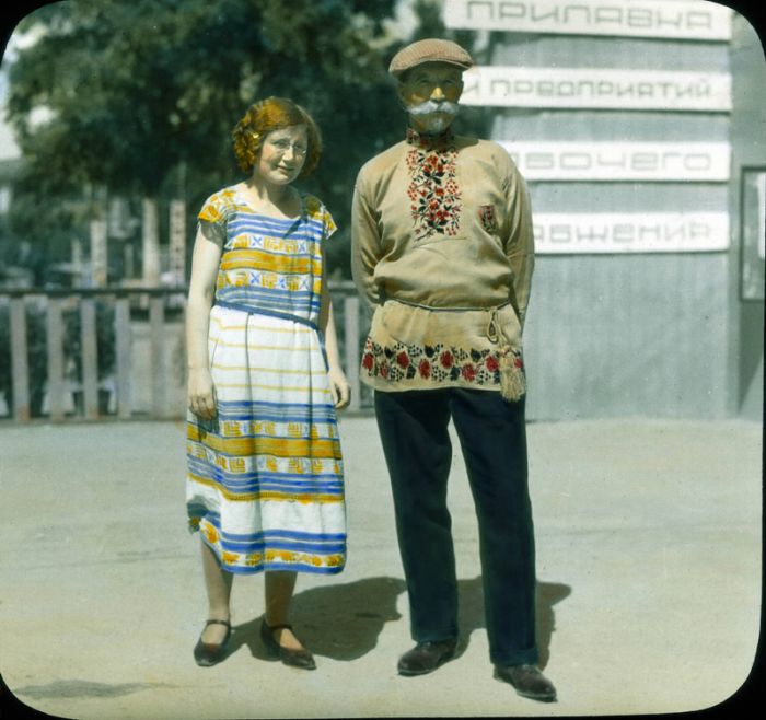 Редчайшие снимки цветной Москвы 1931 года в цвете (77 фото)