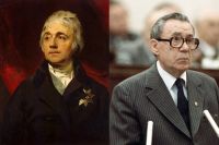Дипломаты Семён Воронцов и Андрей Громыко.