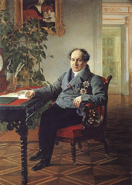 «Портрет князя Александра Голицына» Карла Брюллова