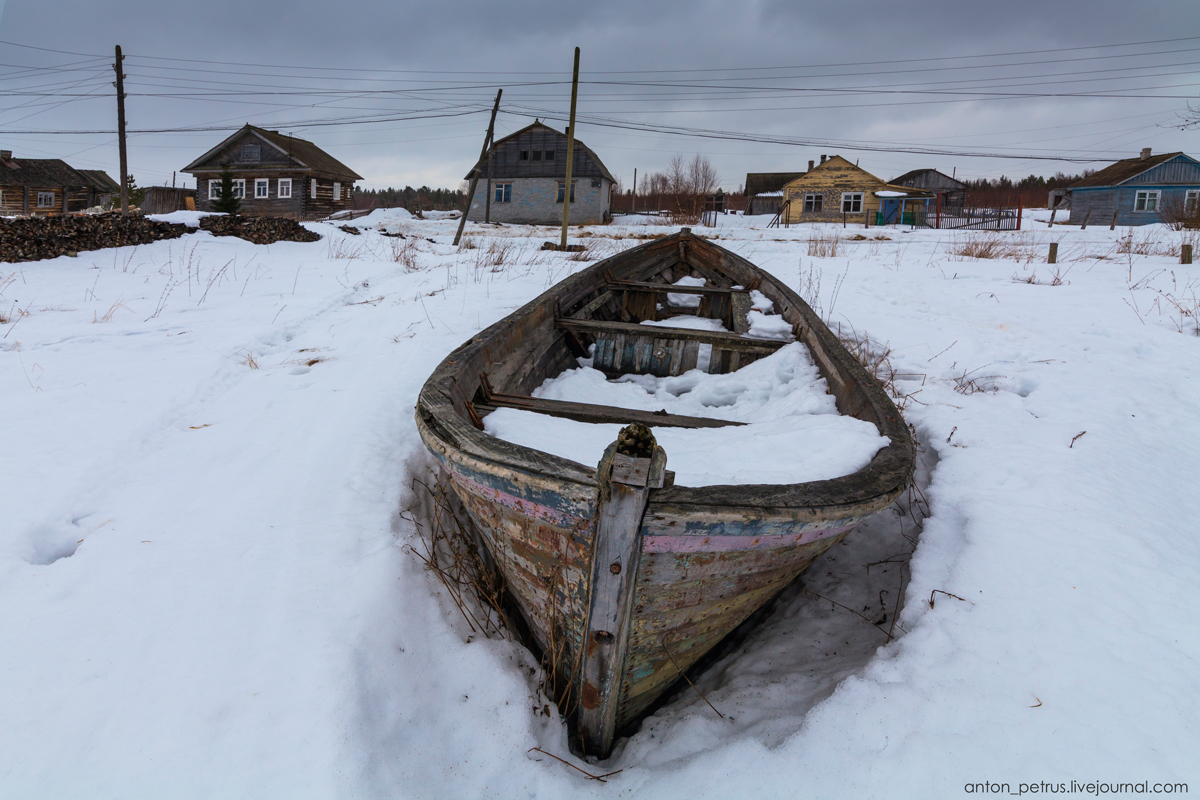Деревня Поньгома, Карелия