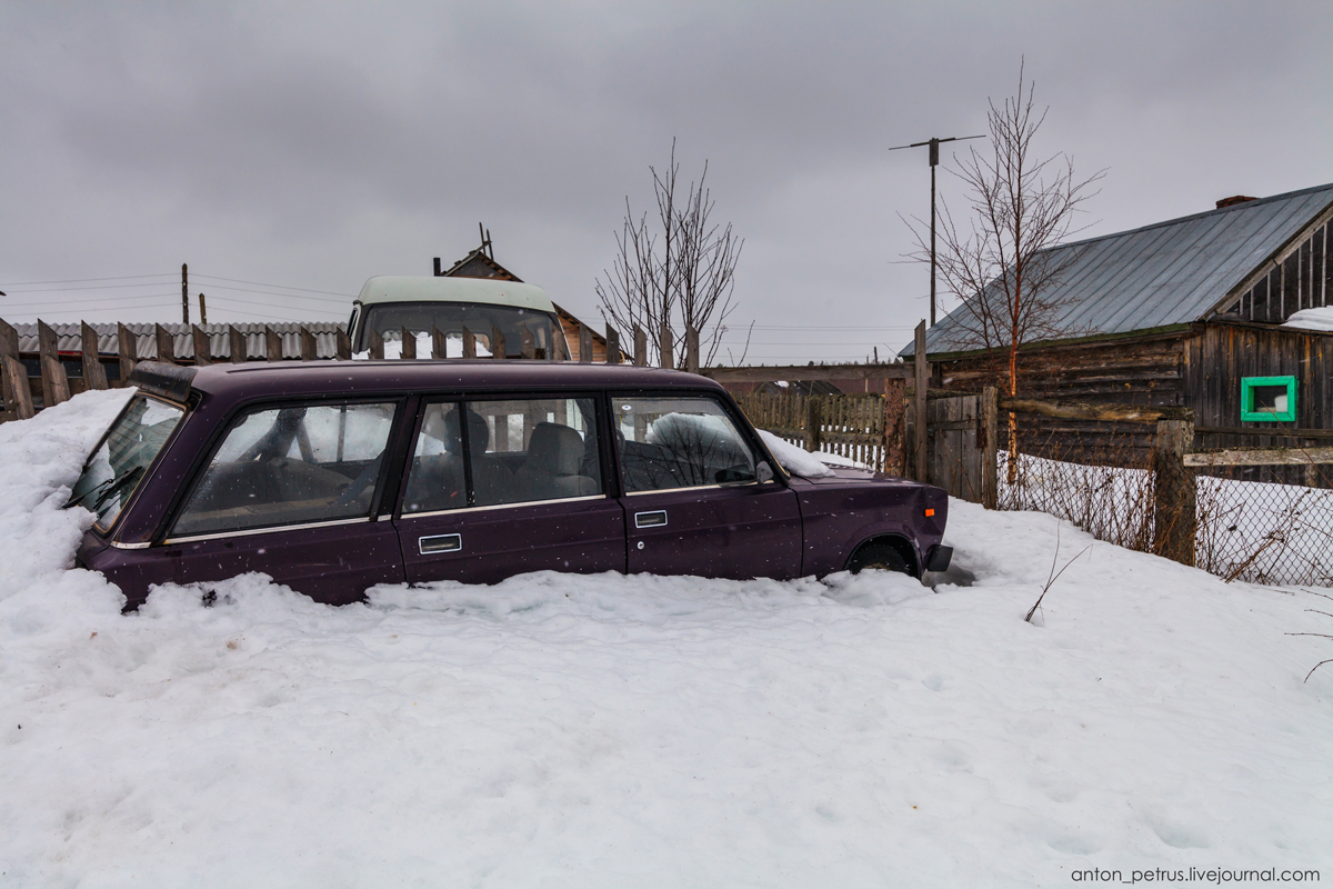 Деревня Поньгома, Карелия