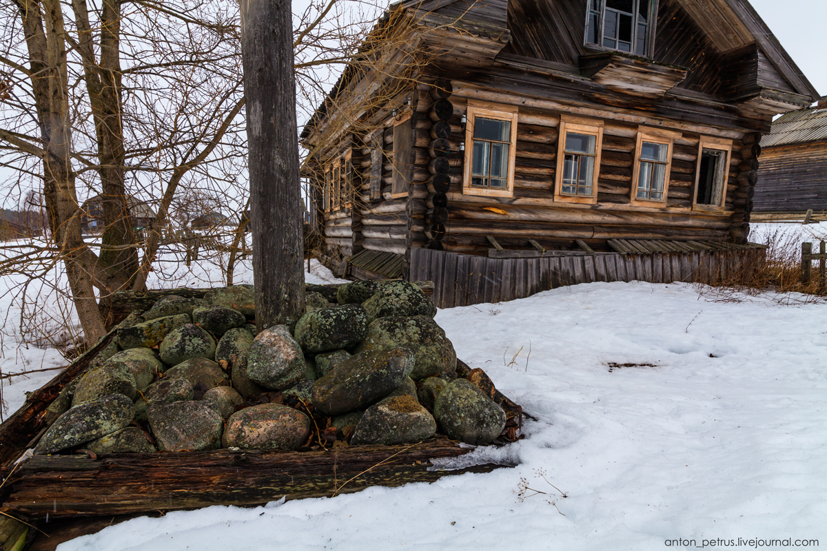 Деревня Поньгома, Карелия