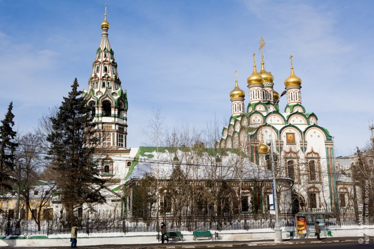 Церковь Николы в Хамовниках. Фото: Михаил Ворожцов/Фотобанк Лори. Strana.Ru